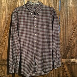 Polo Ralph Lauren Plaid Button-Down Shirt - Brown and Black
